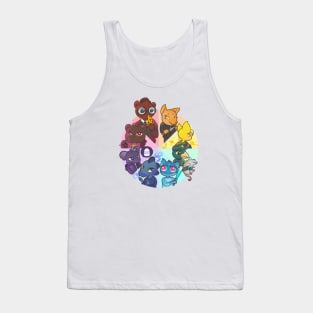 Night in the Woods Color Wheel Tank Top